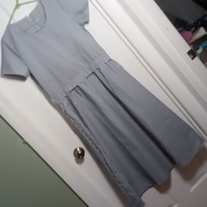 Made With Love 💗 lagenlook striped maxi dress